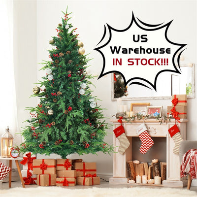 FLUBERR Christmas Tree PVC Artificial Snow Christmas Tree Mall Window Decoration Tree Cedar Christmas Tree Christmas Decoration Supplies